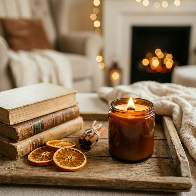 Vela Refugio - Ámbar